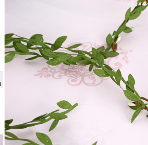 Green Leaves Hair Hoop Headband