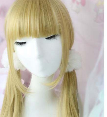 Japanese Hair Accessories Set - White