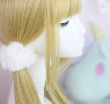 Japanese Hair Accessories Set - White