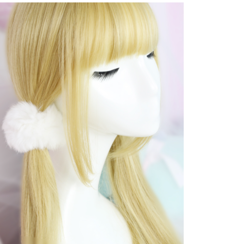 Japanese Hair Accessories Set - White