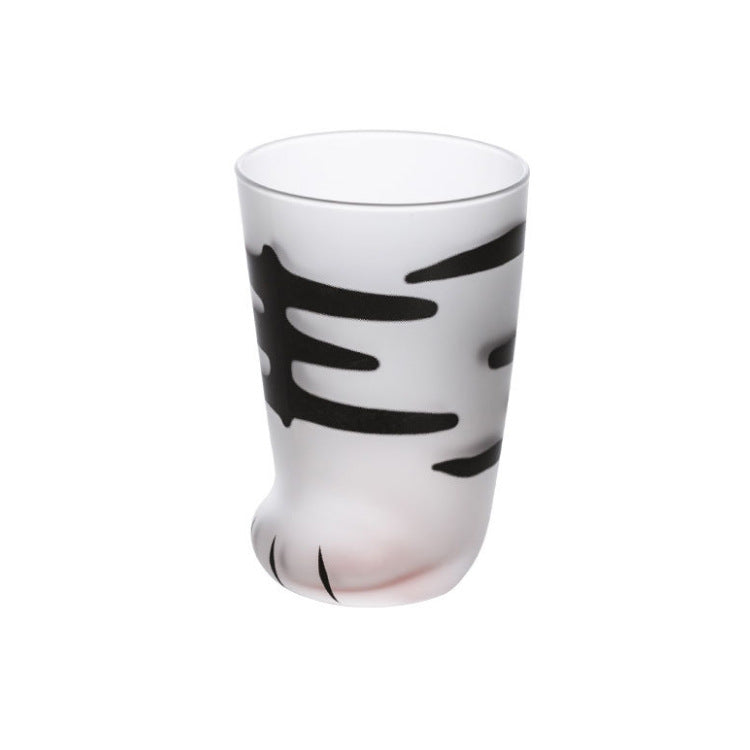 Japanese-Style Cat Foot Glass Jar with Spoon - Home & Garden Storage