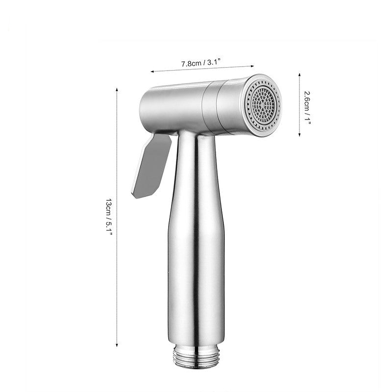 Toilet Bidet Spray Gun Kit Stainless Steel Bathroom Bidet Sprayer