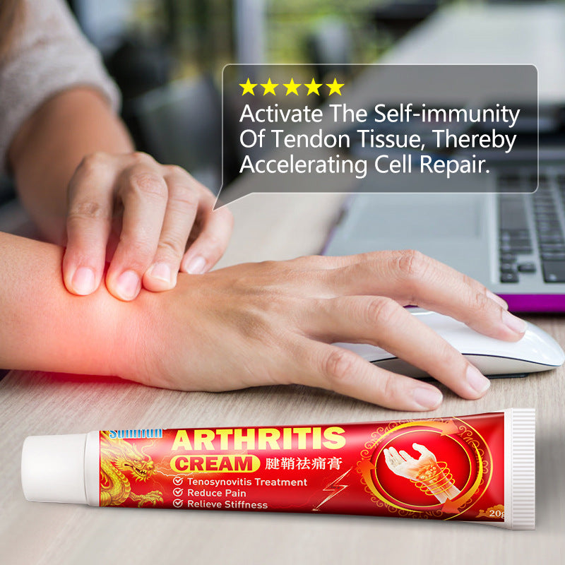 Tendon Sheath Hand Cream for Wrist Pain - 20g Moisturizing Ointment