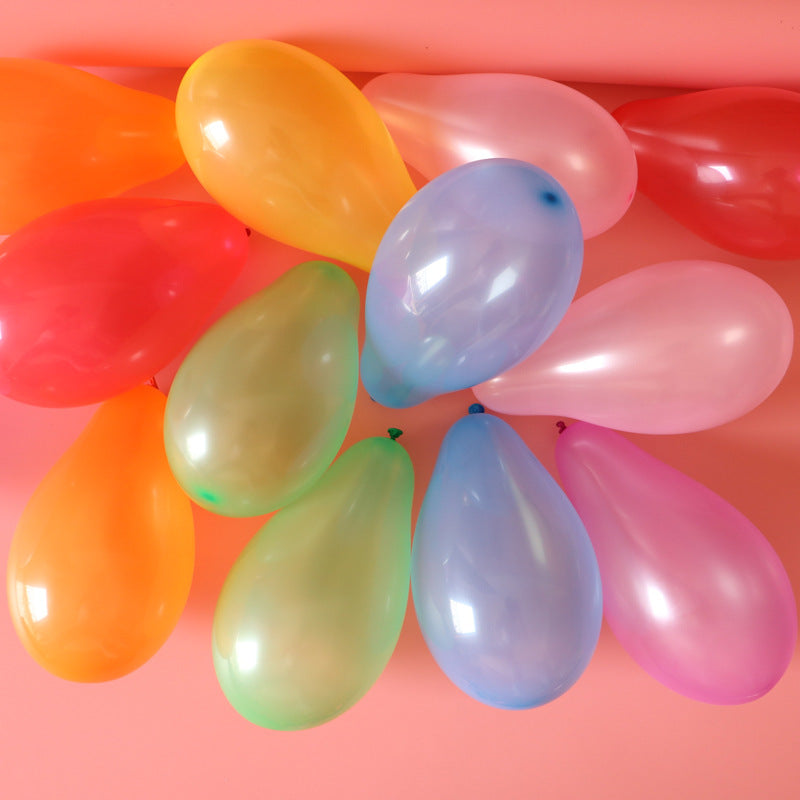 Children's Water Vapor Balloon Water Polo Decoration - 500 Latex Balloons