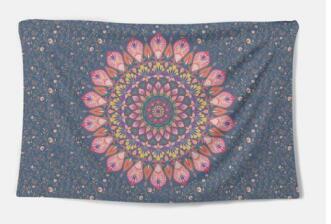Colorful Polyester Tapestry - Multiple Styles Available