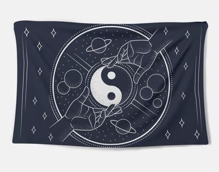 Colorful Polyester Tapestry - Multiple Styles Available