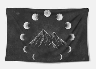 Colorful Polyester Tapestry - Multiple Styles Available