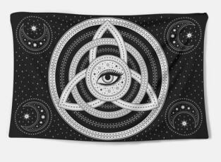 Colorful Polyester Tapestry - Multiple Styles Available