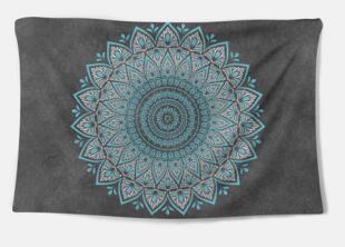 Colorful Polyester Tapestry - Multiple Styles Available