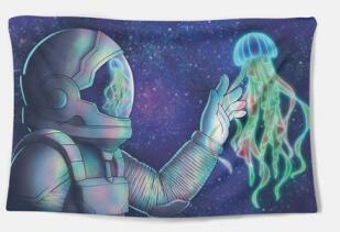 Colorful Polyester Tapestry - Multiple Styles Available