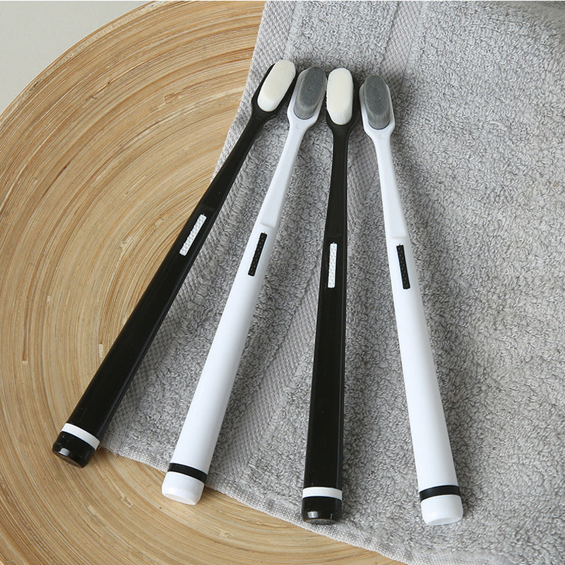 Soft Bristle Adult Toothbrush for Gentle Oral Care, Couples Friendly