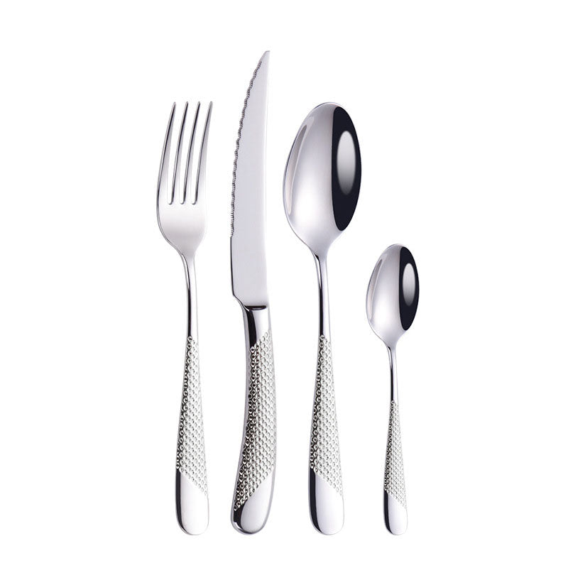 Stainless Steel Cutlery Set Kitchen Dinnerware Silver Gold Multiple Styles