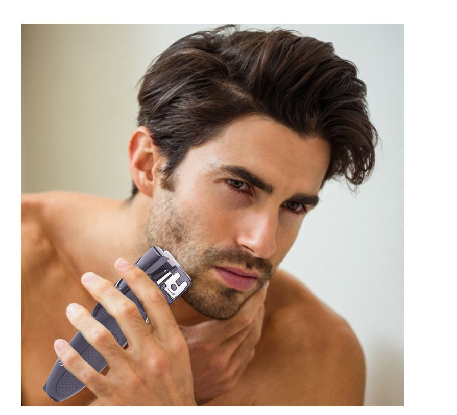 LCD Digital Electric Razor Rechargeable Shaver