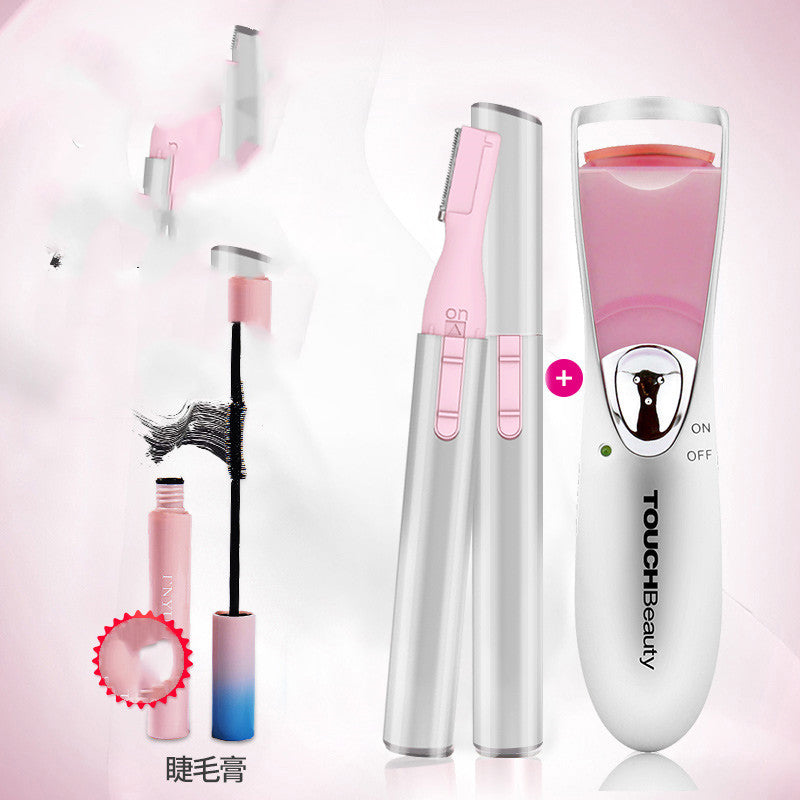 Electric Eyelash Curler with Heating Function and Long-Lasting Style, Multiple Variants