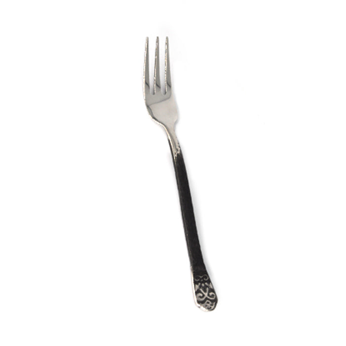 Retro Art Coffee Spoon and Cake Fork Set - Kitchen Tableware