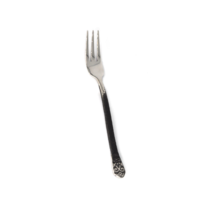 Retro Art Coffee Spoon and Cake Fork Set - Kitchen Tableware