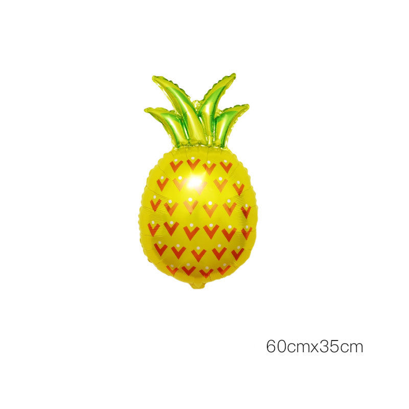 Fruit Aluminum Film Balloon for Birthday Party Decorations