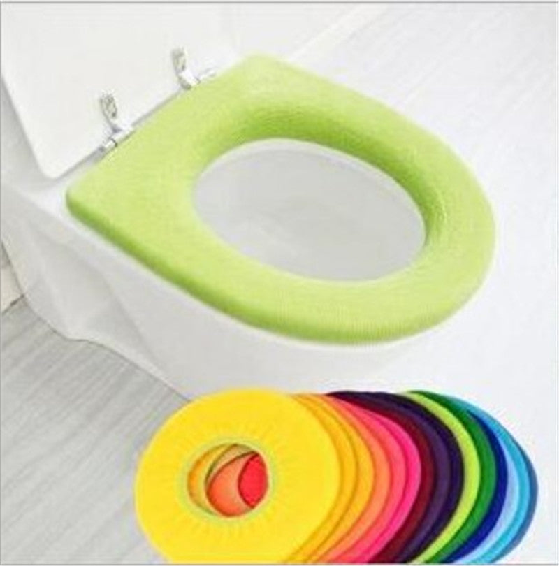 Candy-Colored Portable Toilet Seat with High Elasticity and Antibacterial Features