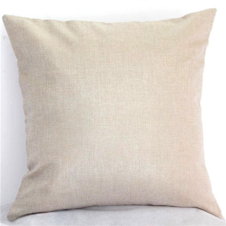 African Woman Print Linen Pillowcase Cushion Cover - Ethnic Style Home Decor