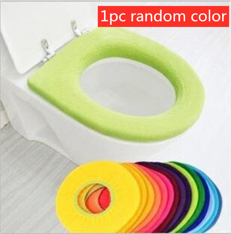 Candy-Colored Portable Toilet Seat with High Elasticity and Antibacterial Features