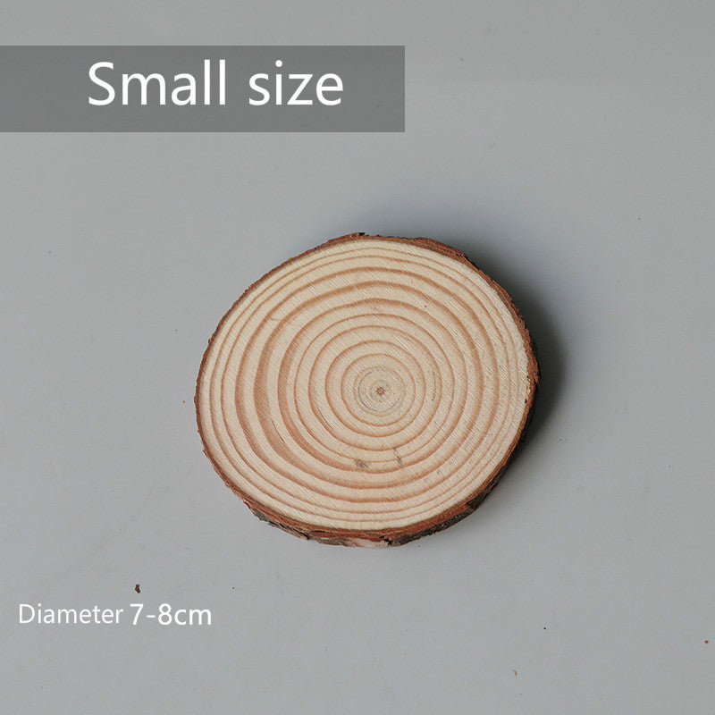 Pine Wood Log Cutting Table Base - Small, Medium, Large Variants