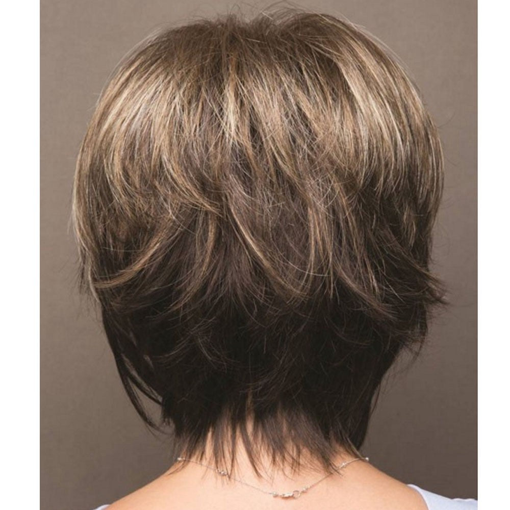 Women's Synthetic Hair Wigs with Oblique Bangs - Cosplay & Fashion Headgear