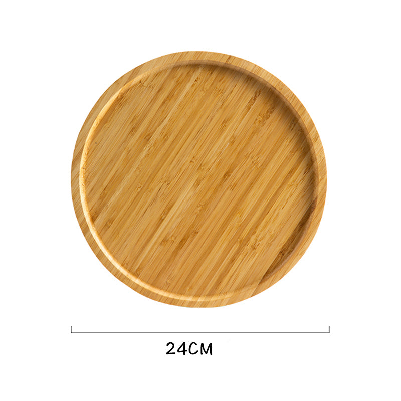 Bamboo & Wooden Tray for Tea, Coffee & Barbecue Serving - Multiple Sizes