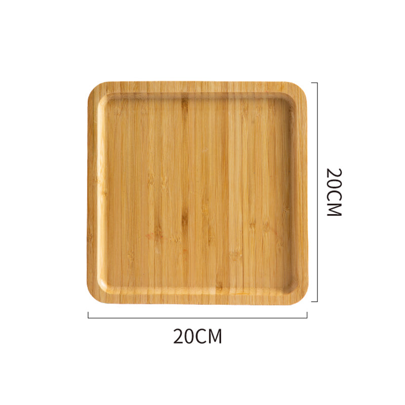 Bamboo & Wooden Tray for Tea, Coffee & Barbecue Serving - Multiple Sizes