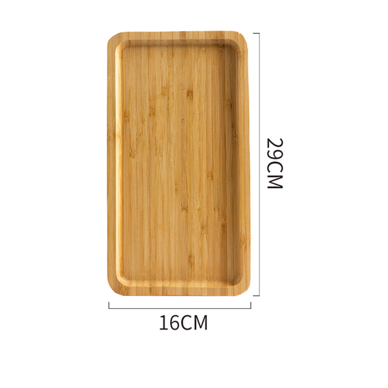 Bamboo & Wooden Tray for Tea, Coffee & Barbecue Serving - Multiple Sizes