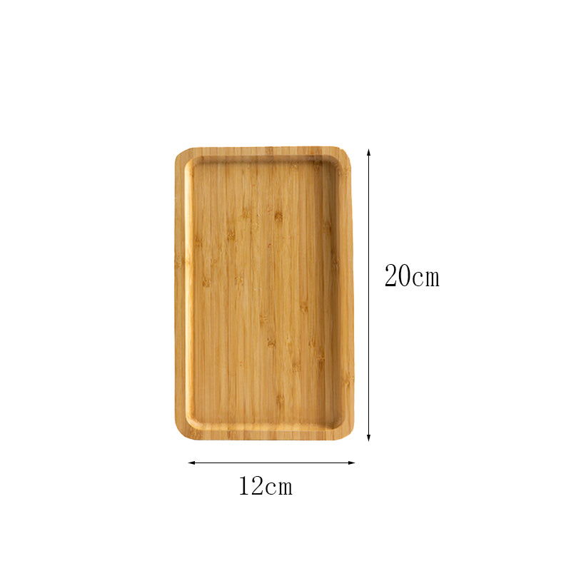 Bamboo & Wooden Tray for Tea, Coffee & Barbecue Serving - Multiple Sizes