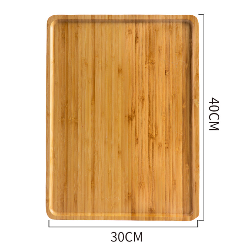 Bamboo & Wooden Tray for Tea, Coffee & Barbecue Serving - Multiple Sizes