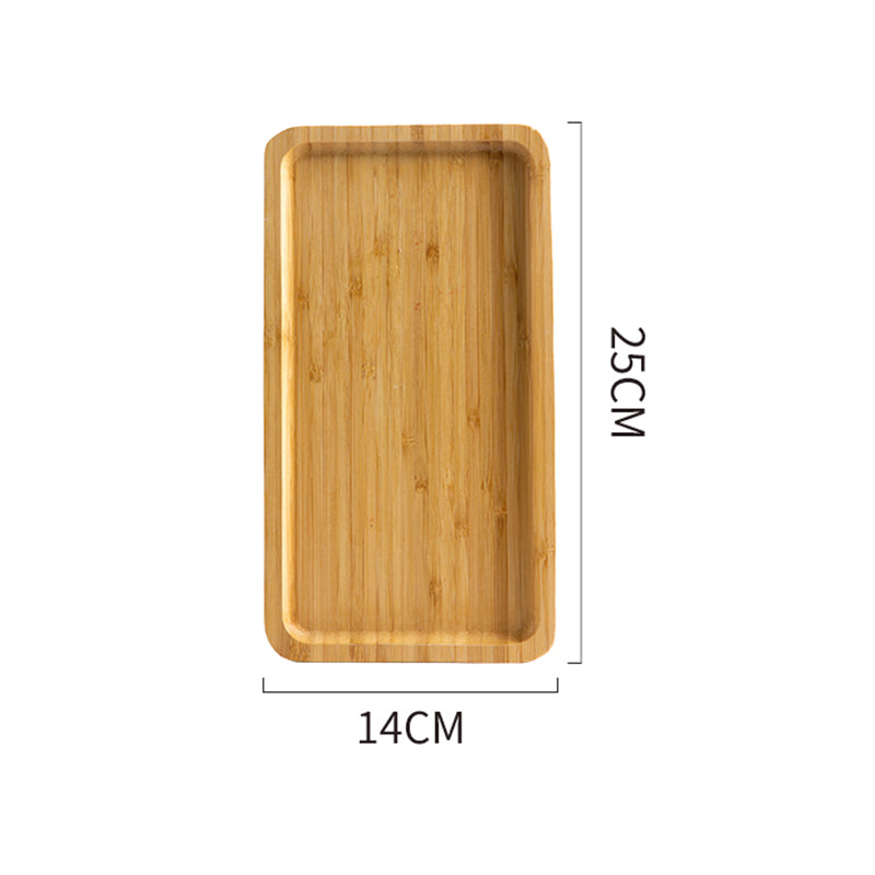 Bamboo & Wooden Tray for Tea, Coffee & Barbecue Serving - Multiple Sizes
