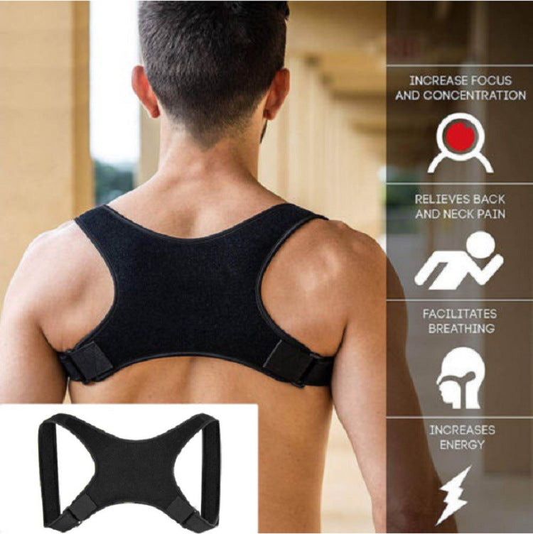 Posture Correction Belt for Men & Women Humpback Back Support Adjustable