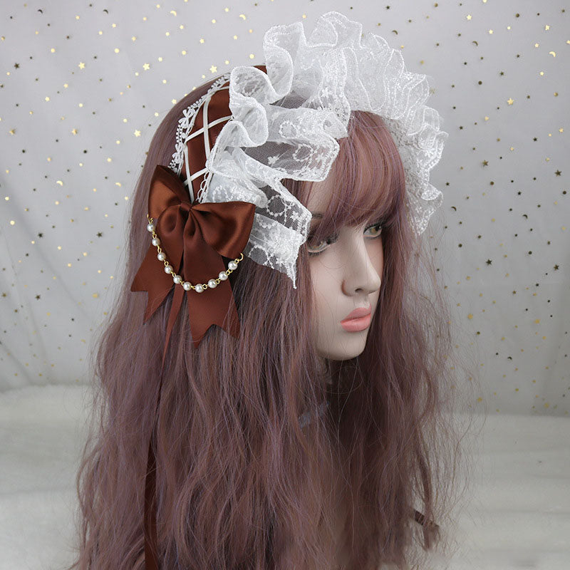 Lolita Hairband All-Match Headdress Poisonous Mushroom Style Women Hair Accessory