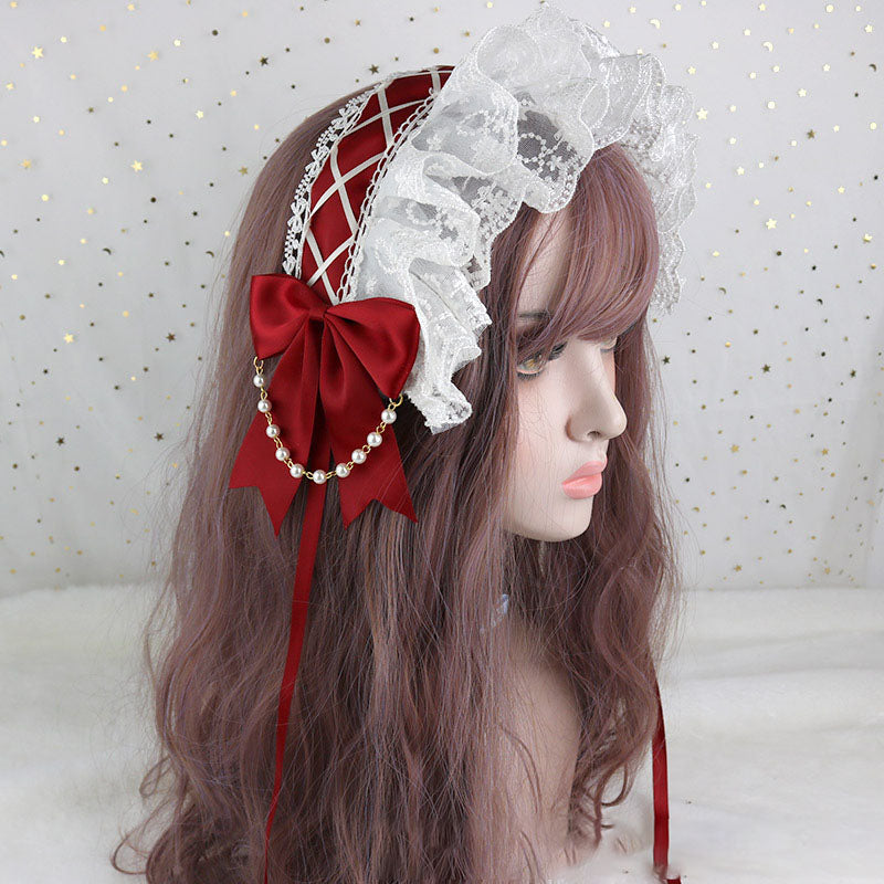 Lolita Hairband All-Match Headdress Poisonous Mushroom Style Women Hair Accessory