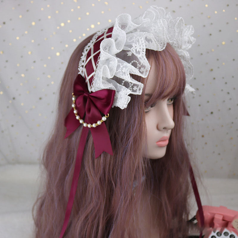 Lolita Hairband All-Match Headdress Poisonous Mushroom Style Women Hair Accessory