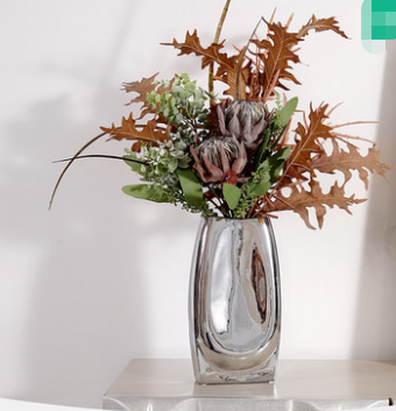 Simple Ceramic Flower Vase - Nordic Style Large & Medium Options