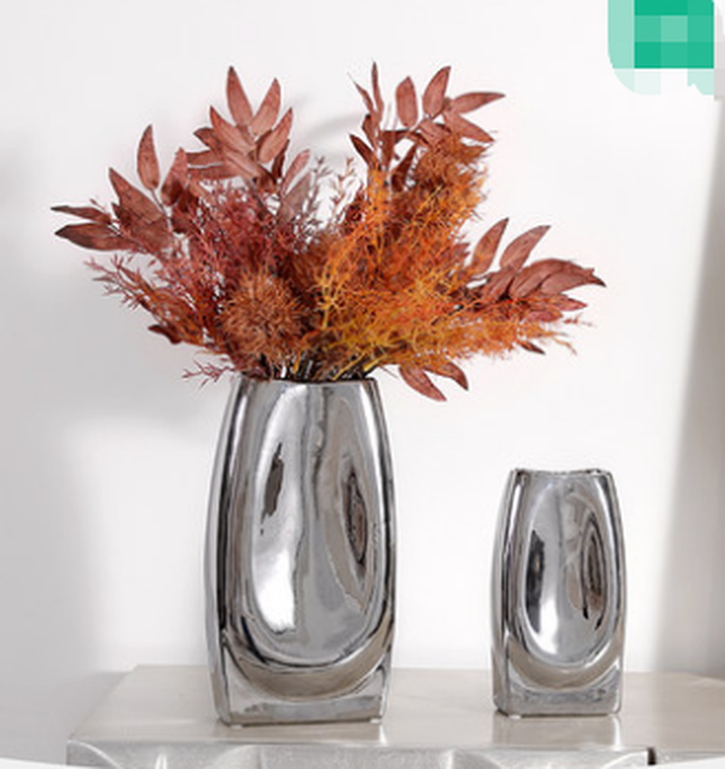 Simple Ceramic Flower Vase - Nordic Style Large & Medium Options
