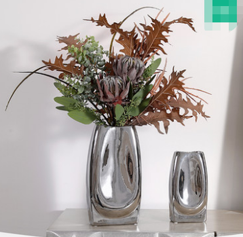 Simple Ceramic Flower Vase - Nordic Style Large & Medium Options