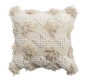 Bohemian Cotton Pillow Cover - Hand-Woven Nordic Style Home Decor
