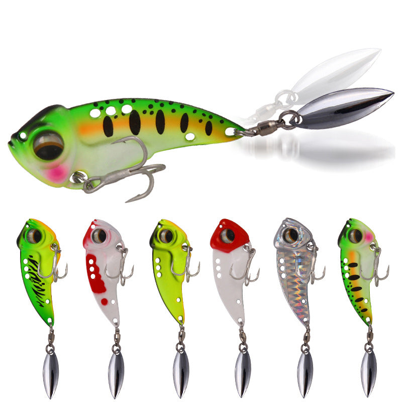 Funny Metal Fishing Bait with Blood Tank Hook - Hard Lure for Fishing