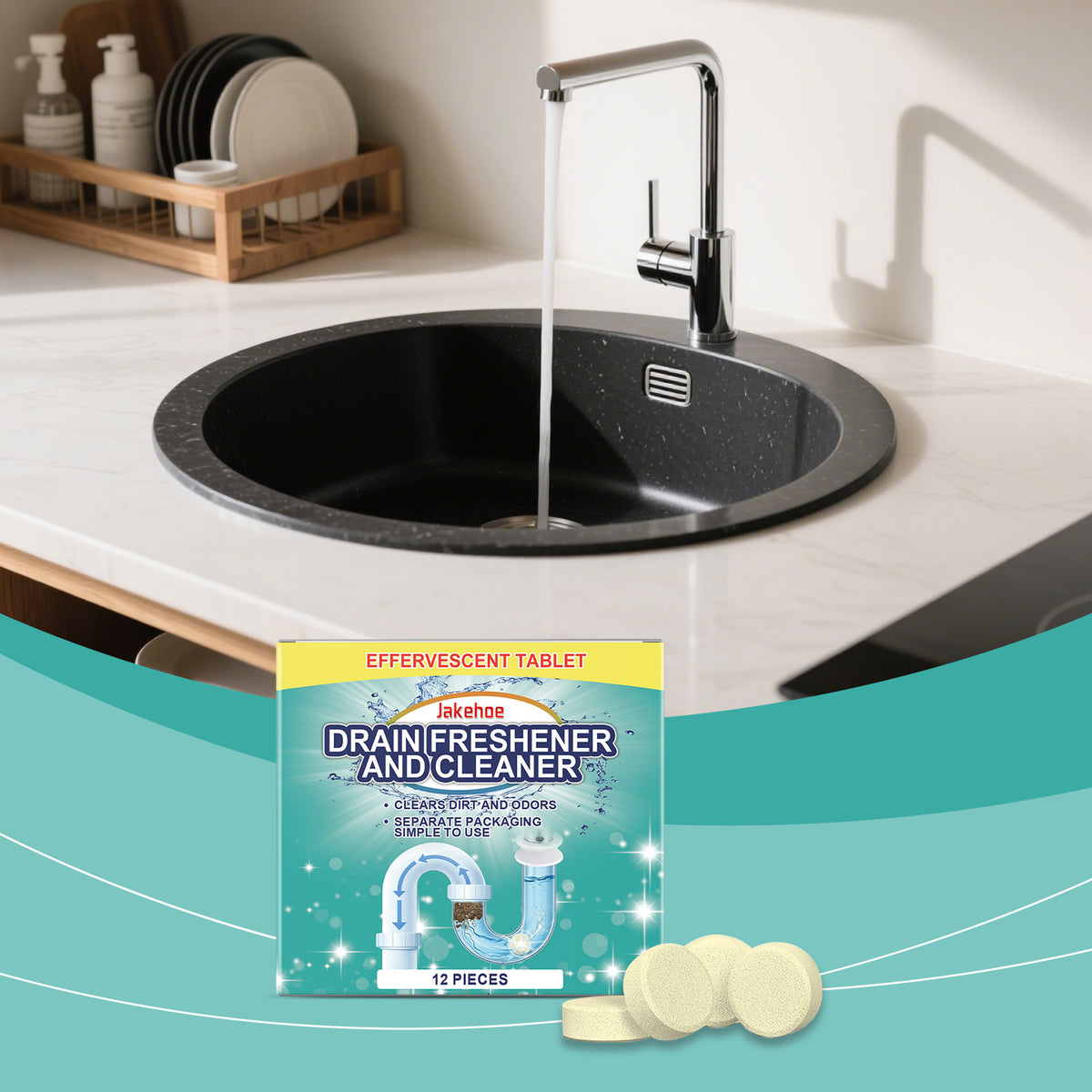 Pipe & Tube Cleaning Sheet 12pcs - Plumbing Maintenance Kit