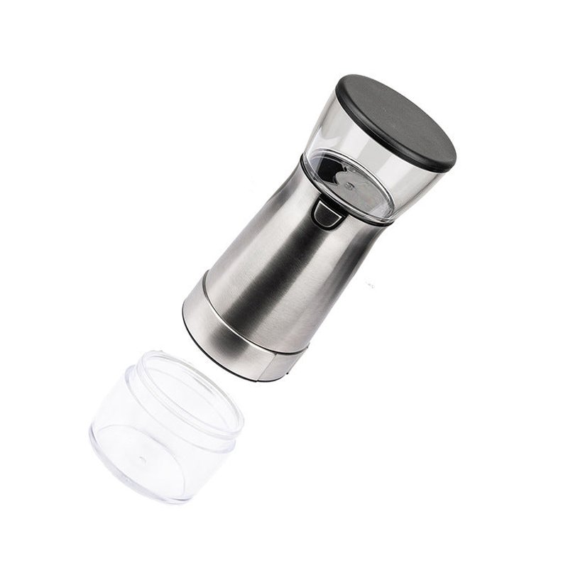 USB Rechargeable Coffee Grinder for Travel & Home Use - Electric & Manual Options
