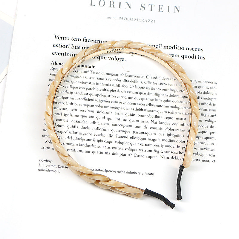 Chain Resin Headband, Multiple Colors