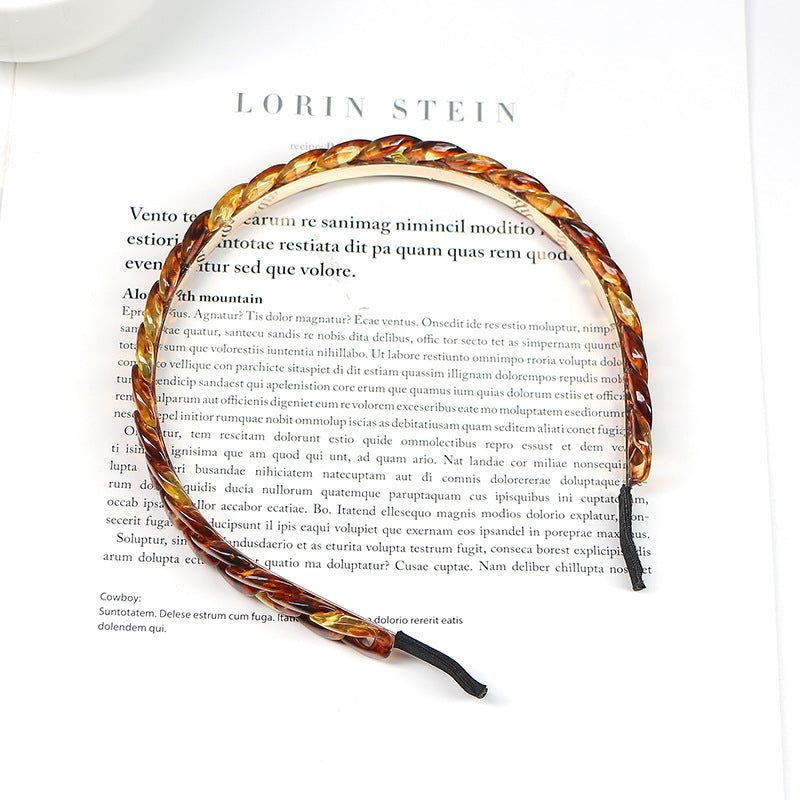Chain Resin Headband, Multiple Colors
