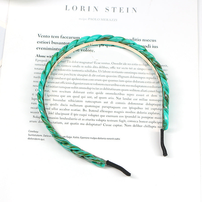 Chain Resin Headband, Multiple Colors