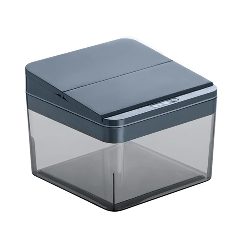 Smart Disinfection Storage Box - Rechargeable & Coverable Home Organizer