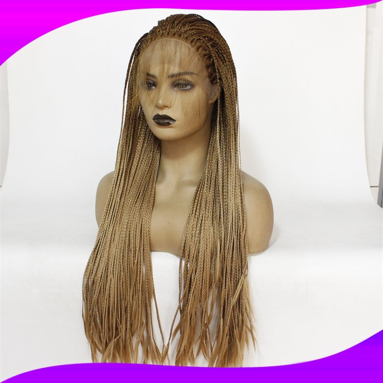 High Temperature Silk Wigs for Women - Long Straight Synthetic Hair with Lace Front - Multiple Sizes