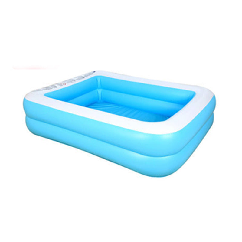 Large Inflatable Children's Pool with Ocean Ball Set - Summer Waterproof Family Pool