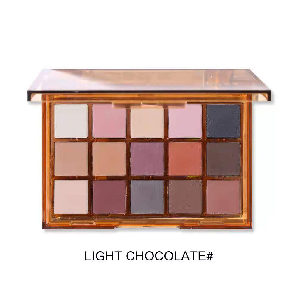 Neon Eyeshadow Palette 15 Shimmer Matte Glitter Shades - Colorful Makeup Set